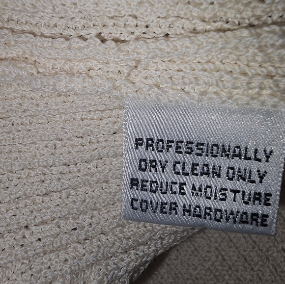 St John Collection Womens Santana Knit Zipper Cardigan, Ivory Sz 6,Old Money - Picture 12 of 12